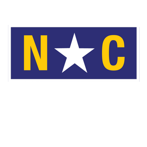 North Carolina NC Star Sticker