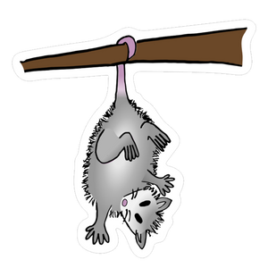 Olive the Opossum Sticker