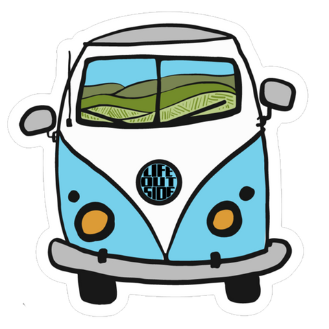 Adventure Van Sticker