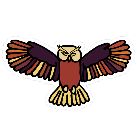 Oliver the Owl Sticker