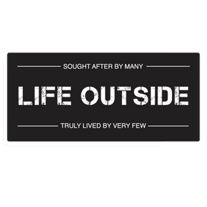 Simple Life Outside Sticker