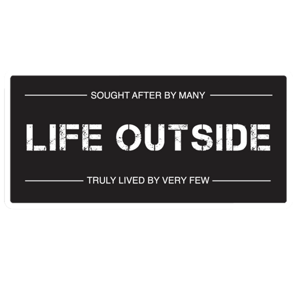 Simple Life Outside Sticker