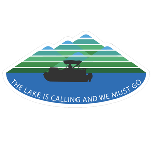 Lake is Calling Sticker