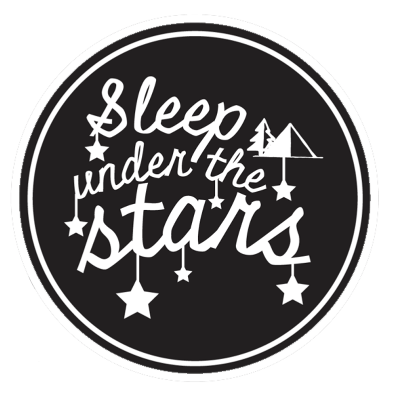 Sleep Under the Stars Sticker