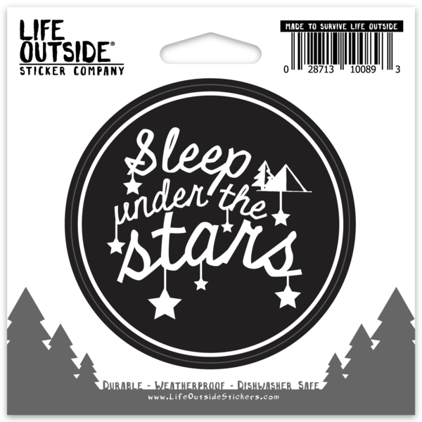 Sleep Under the Stars Sticker