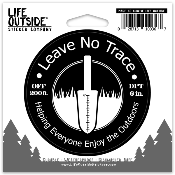 Leave No Trace Sticker