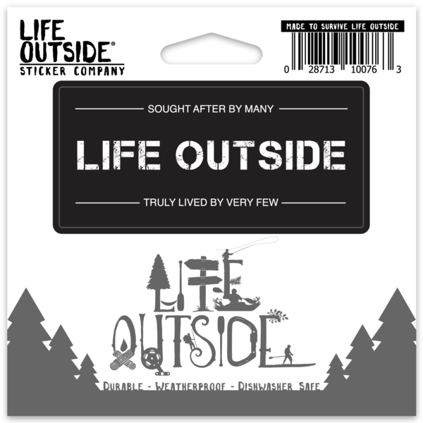 Simple Life Outside Sticker