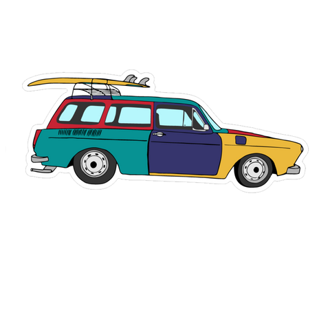 Surf Mobile Sticker